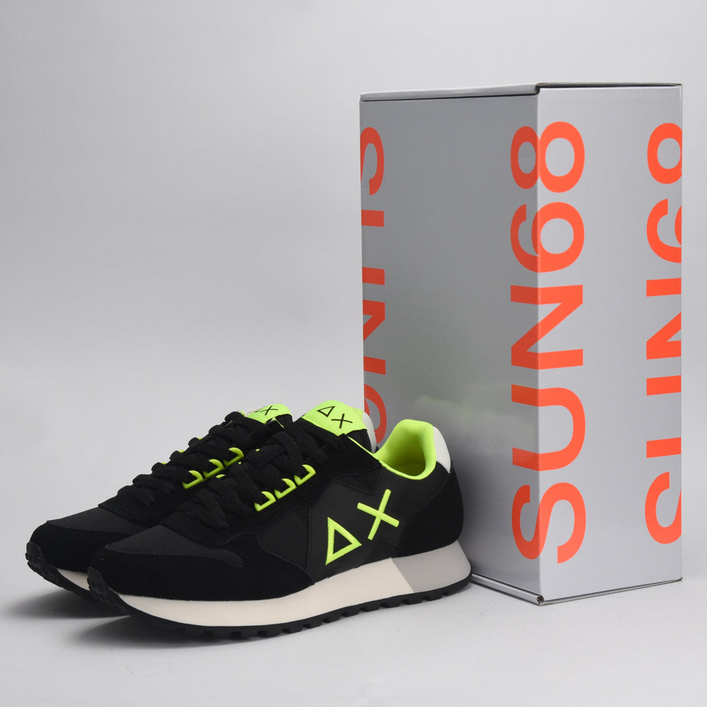 BASKET SUN68 JAKI FLUO 11 NERO﻿ 1