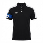 Umbro Polo Sportif Noir et Blanc Homme