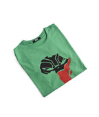 T-shirt VERT 2*MARVEL BLACK PANTHER POUR LE PEUPLE WAKANDAIS