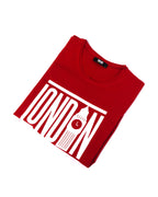 T-shirt ROUGE *LONDON*