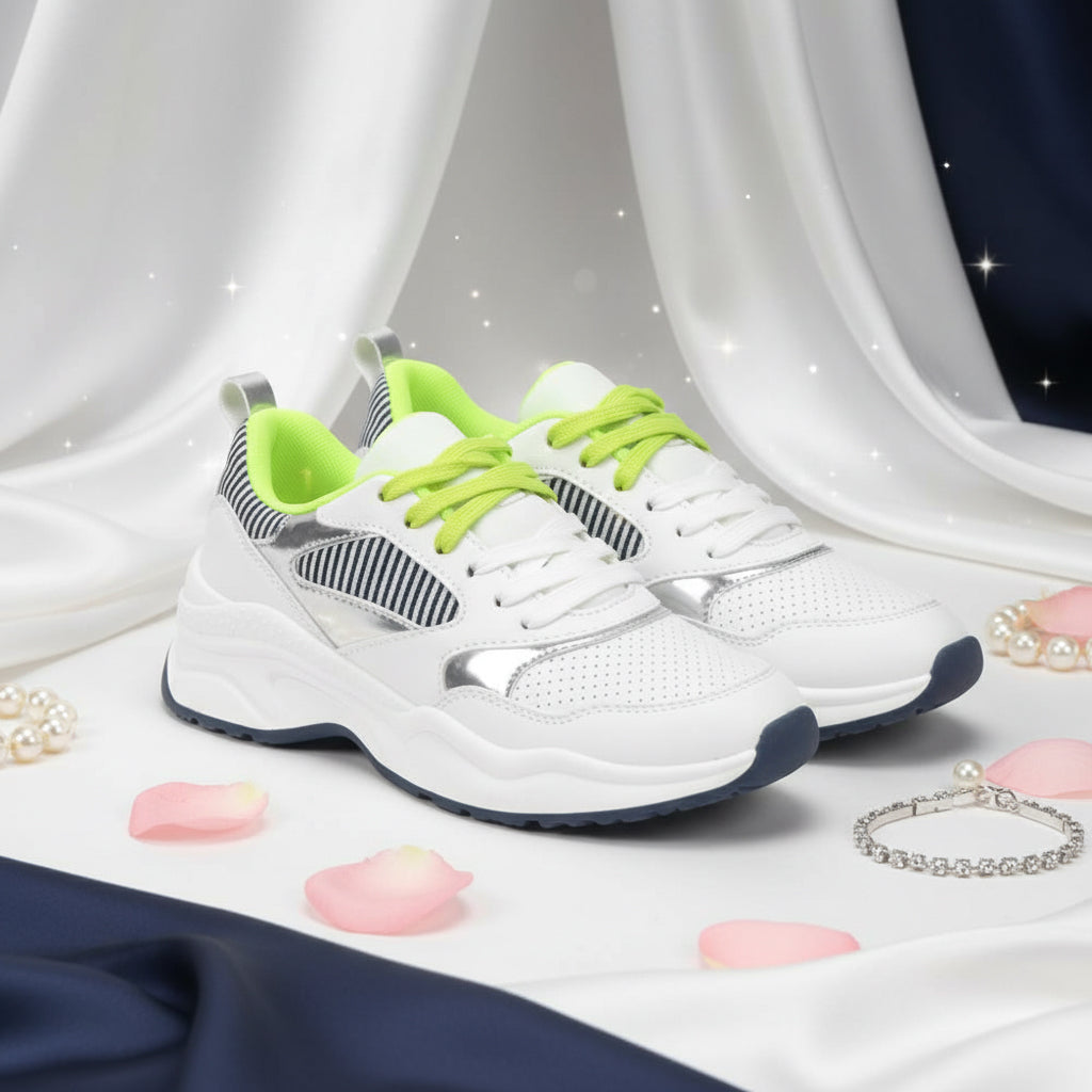 André Sneakers Basses Style Sportif Femme