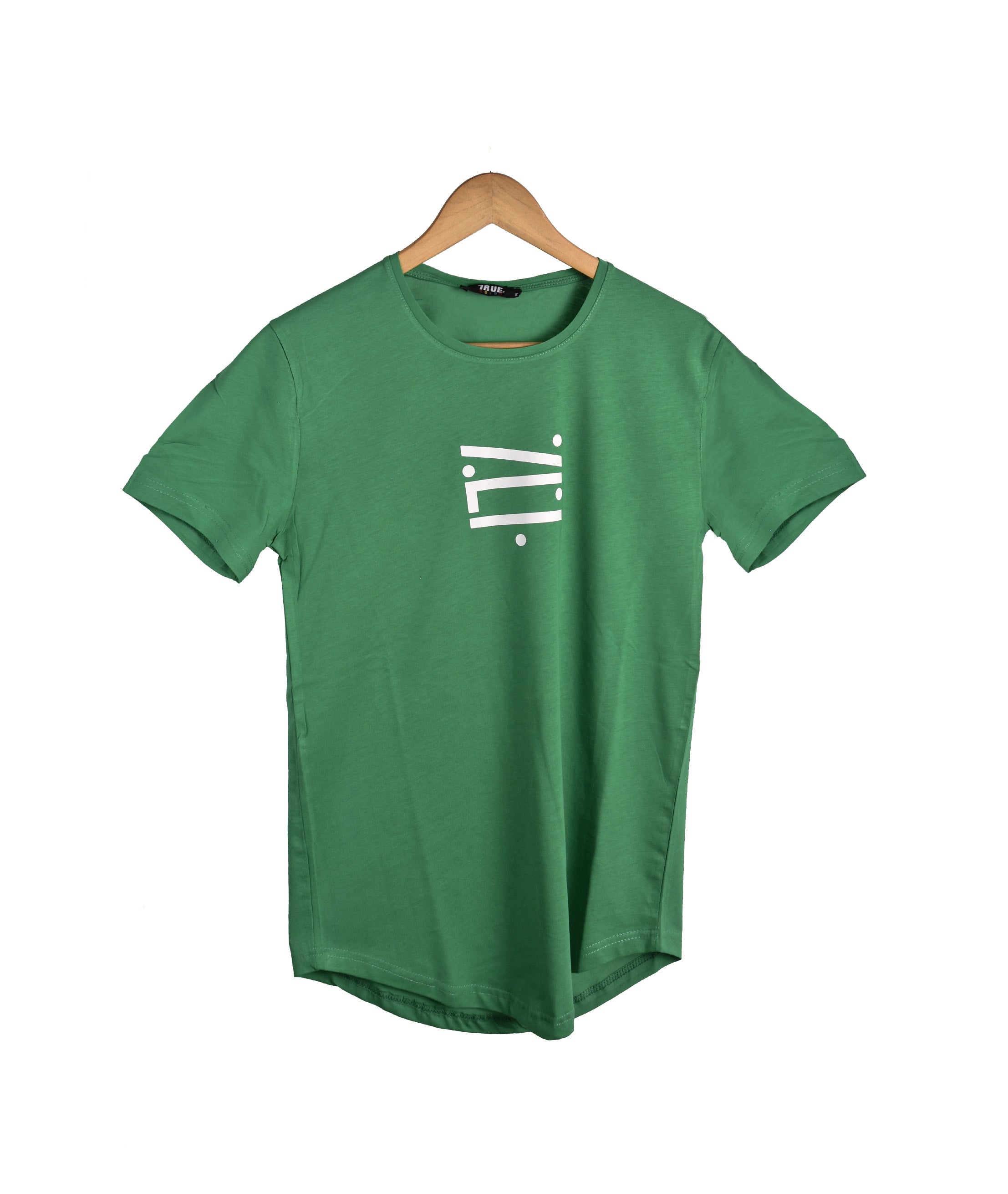 Kimland T-shirt Vert Logo Blanc Homme