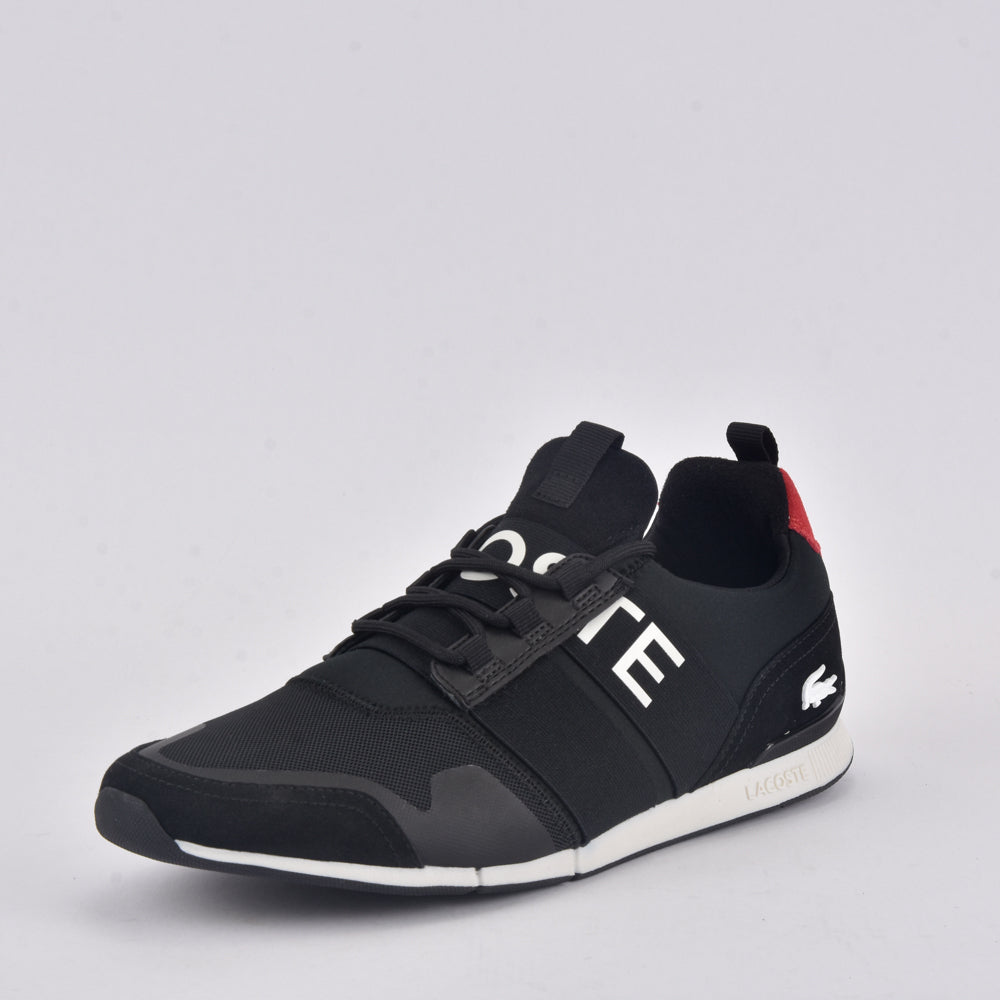 Lacoste Baskets Manevra Elite Sportives Homme Noir