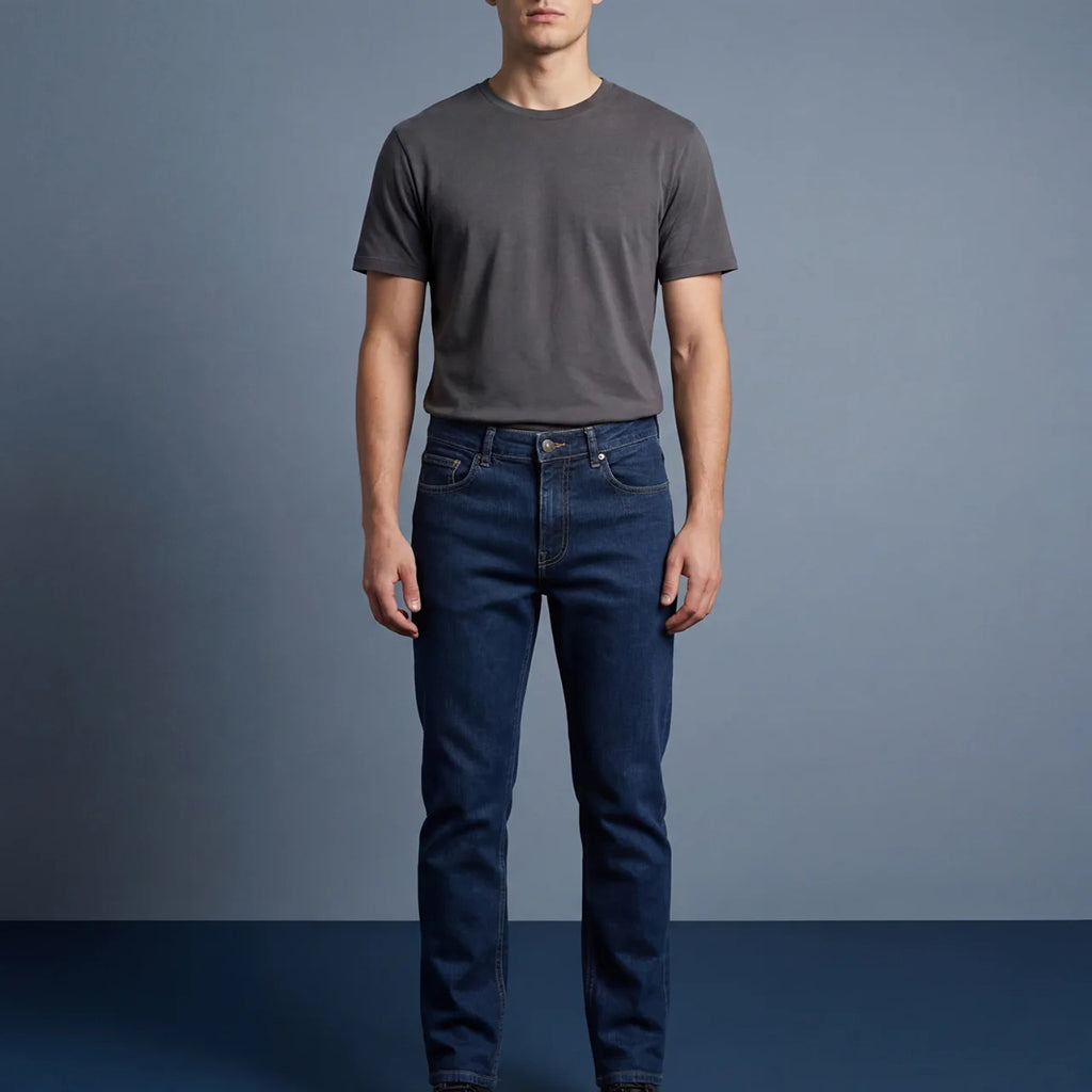 DEPART Jean Slim Bleu Homme Élégant et Confortable