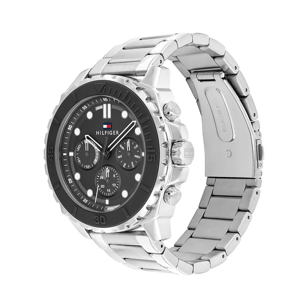 Montre Tommy Hilfiger Chronographe Élégante Acier Homme