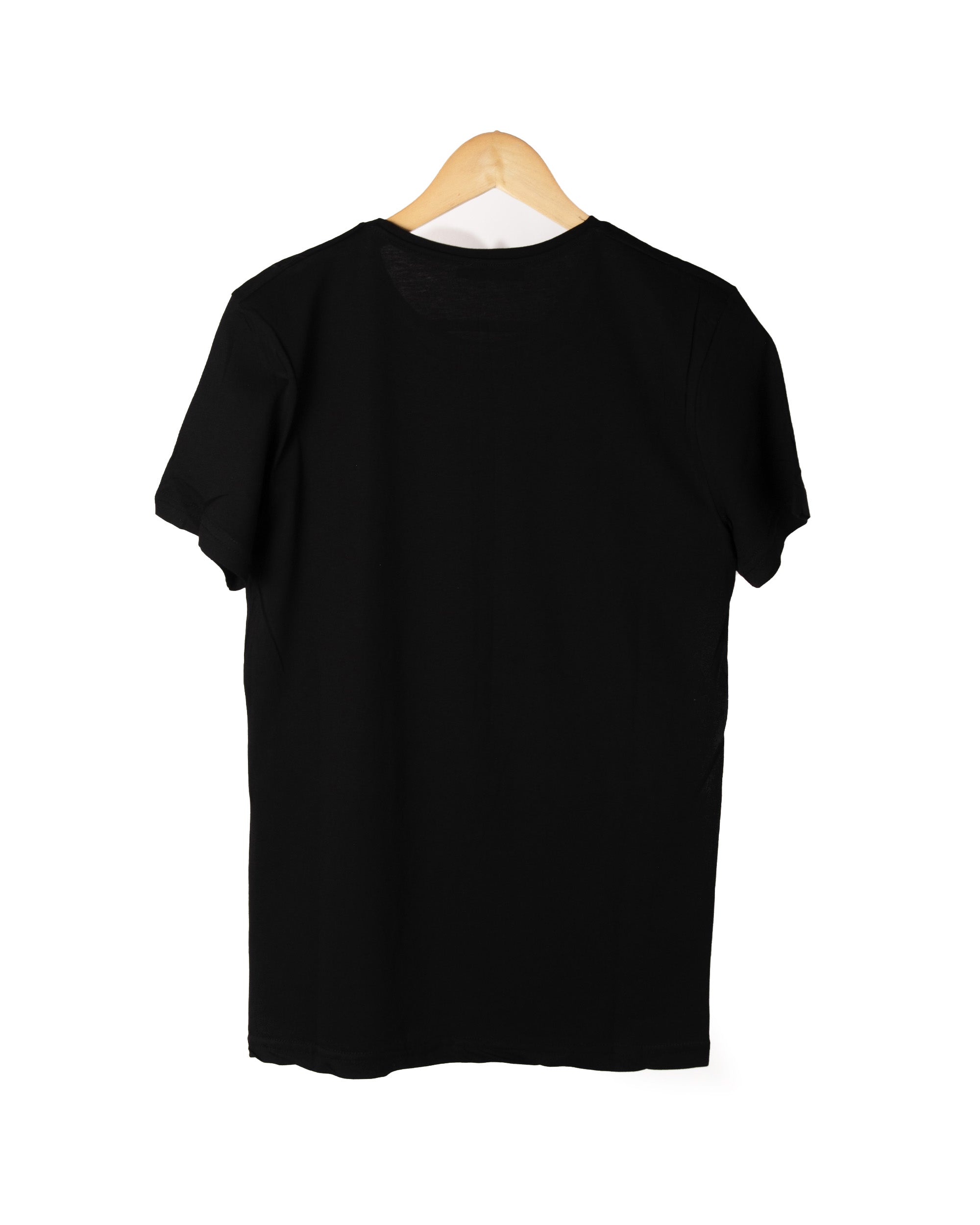 T-shirt Noir Imprimé Moon Child Unisexe