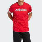 ADIDAS Essentials Single Jersey Linear Embroidered Logo Tee