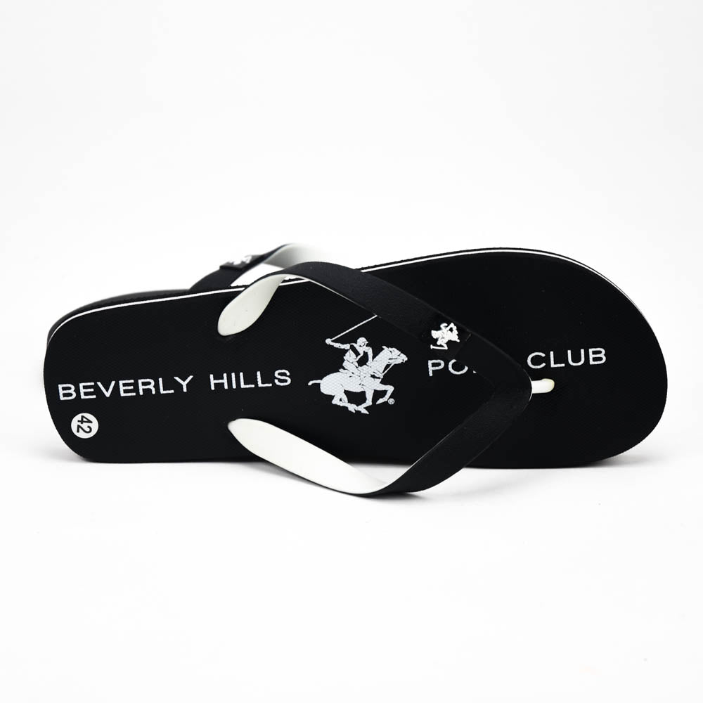 Beverly Hills Polo Club Tongs Confortables Noir Homme