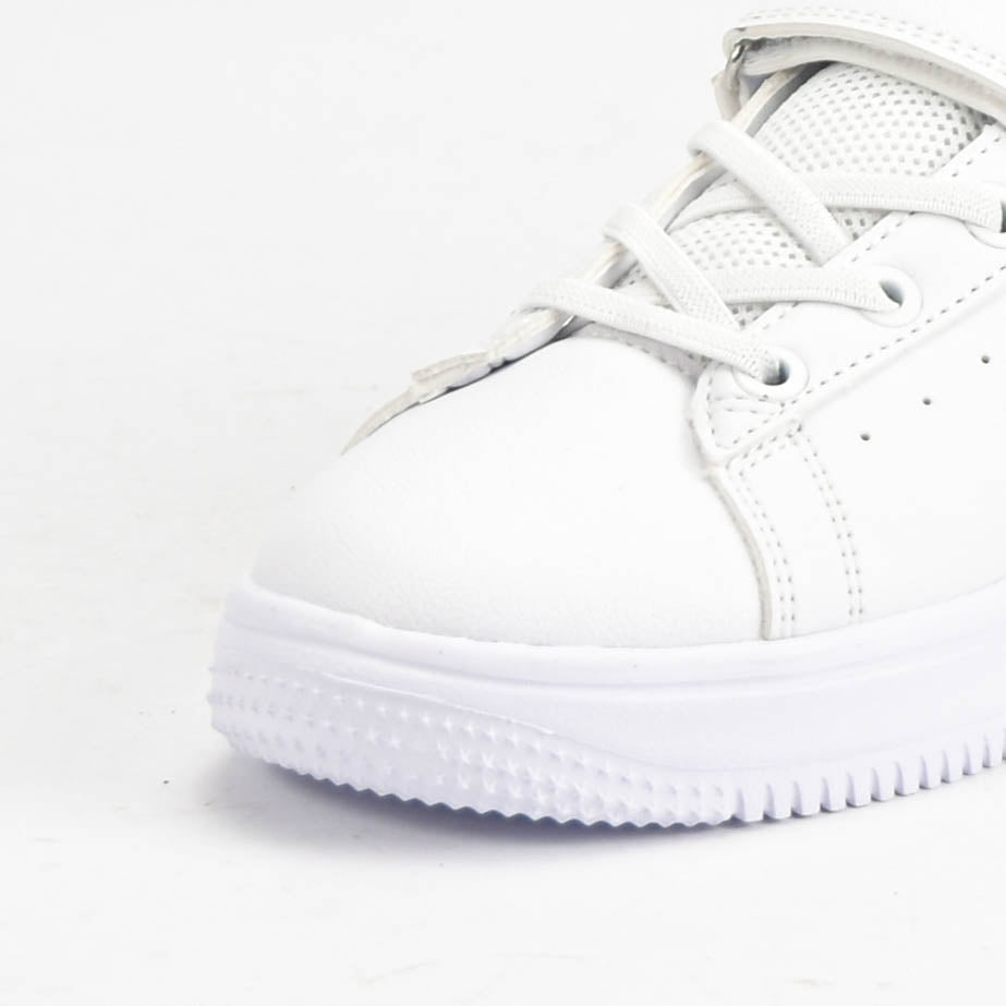 Peak Baskets Basses Style Urbain Blanc Unisexe