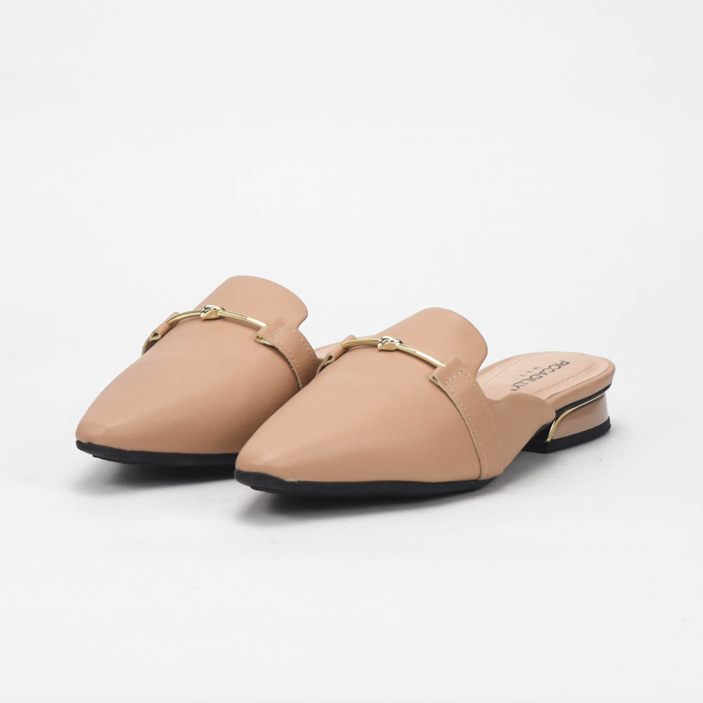 Piccadilly Mules Élégantes à Talon Bas Femme