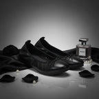 André Ballerines en Cuir Confortables Femme
