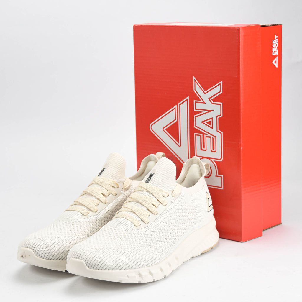 Peak Baskets Running Confortables Beige Homme