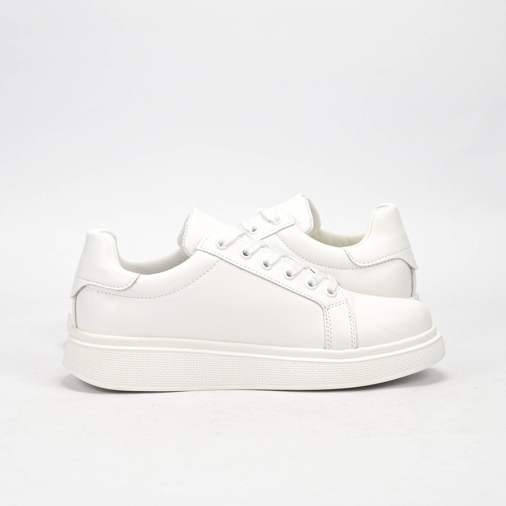 Baskets Casual Blanches Élégantes Pour Homme