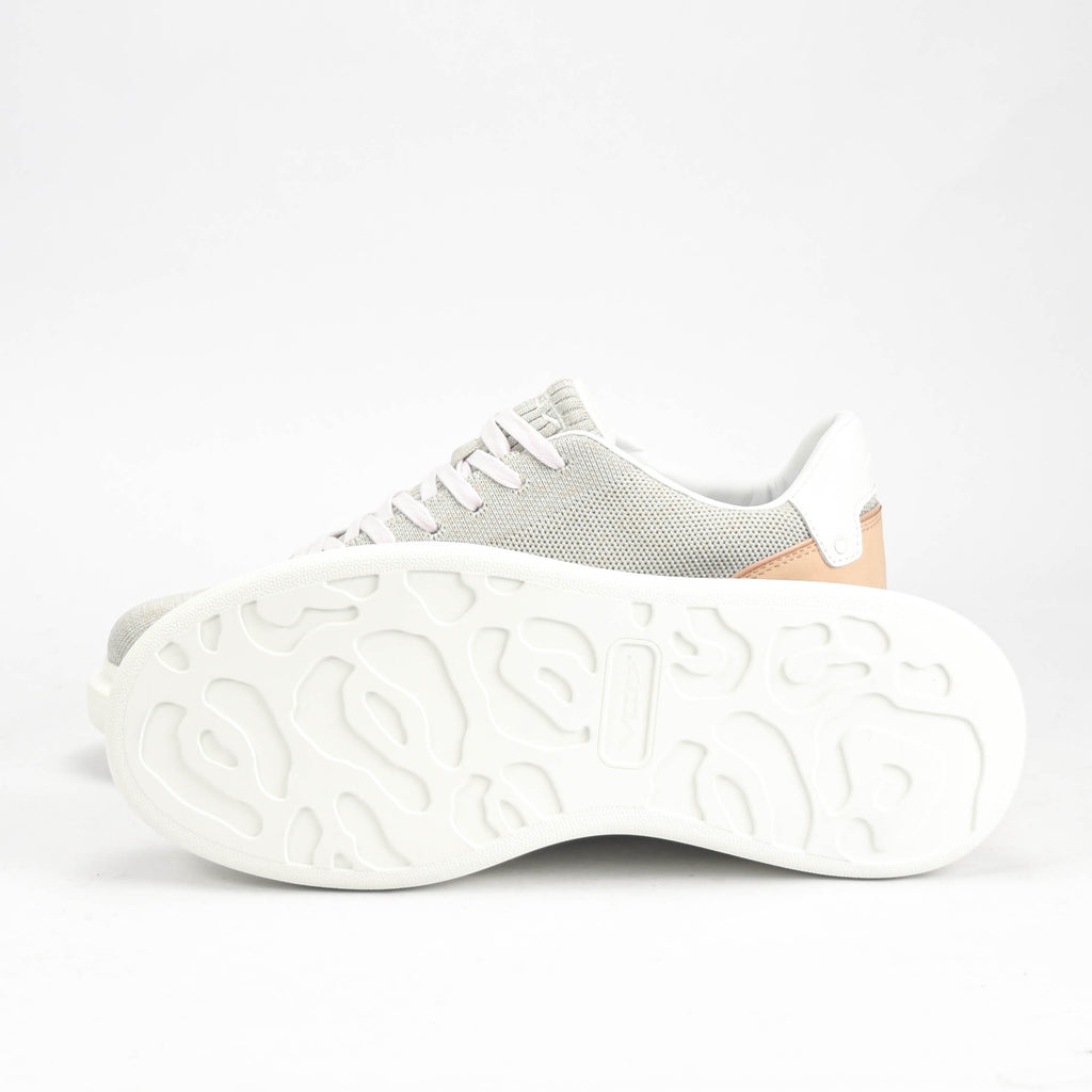 VO7 Baskets Elysee Beige Confortables Homme