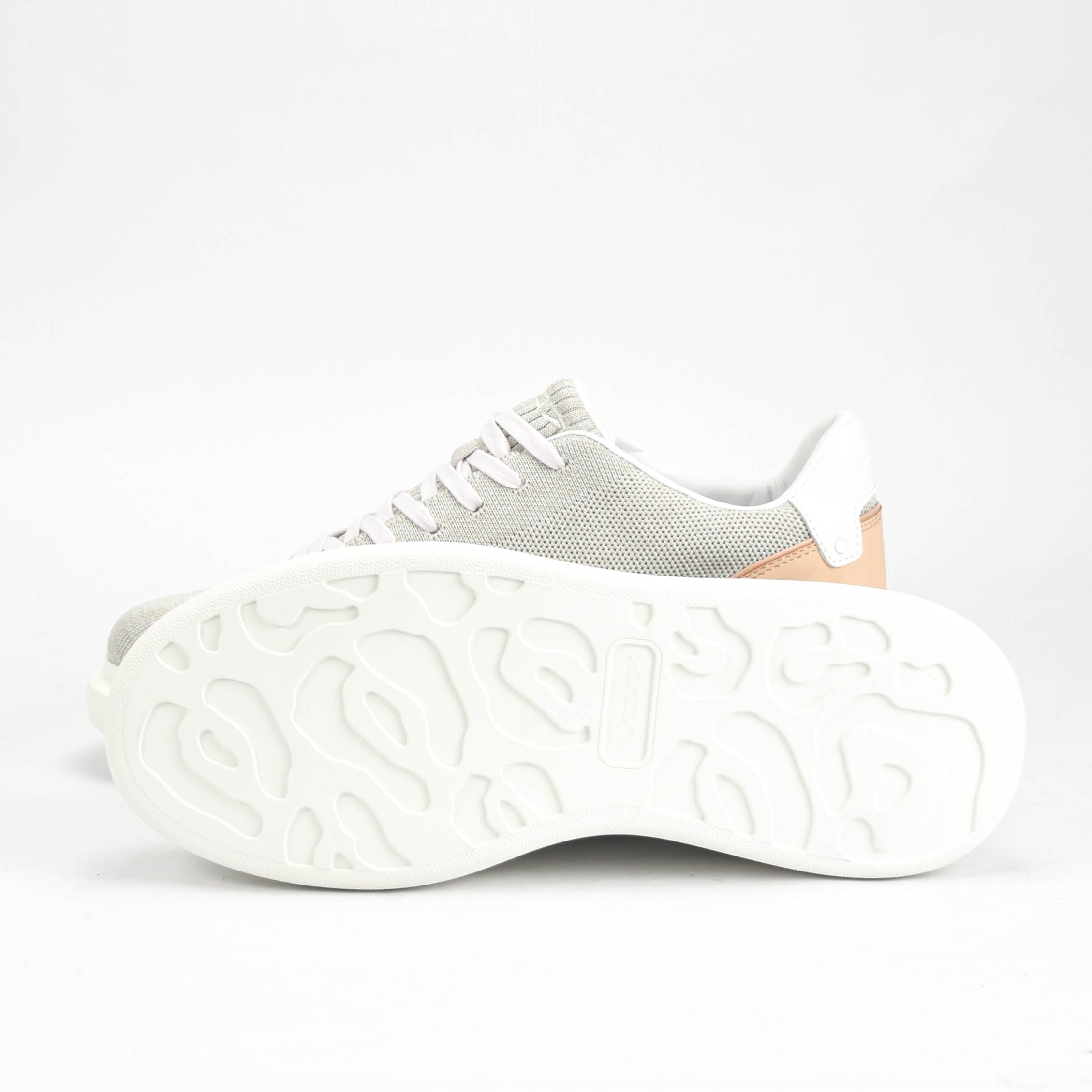 VO7 Baskets Elysee Confortables Beige Homme