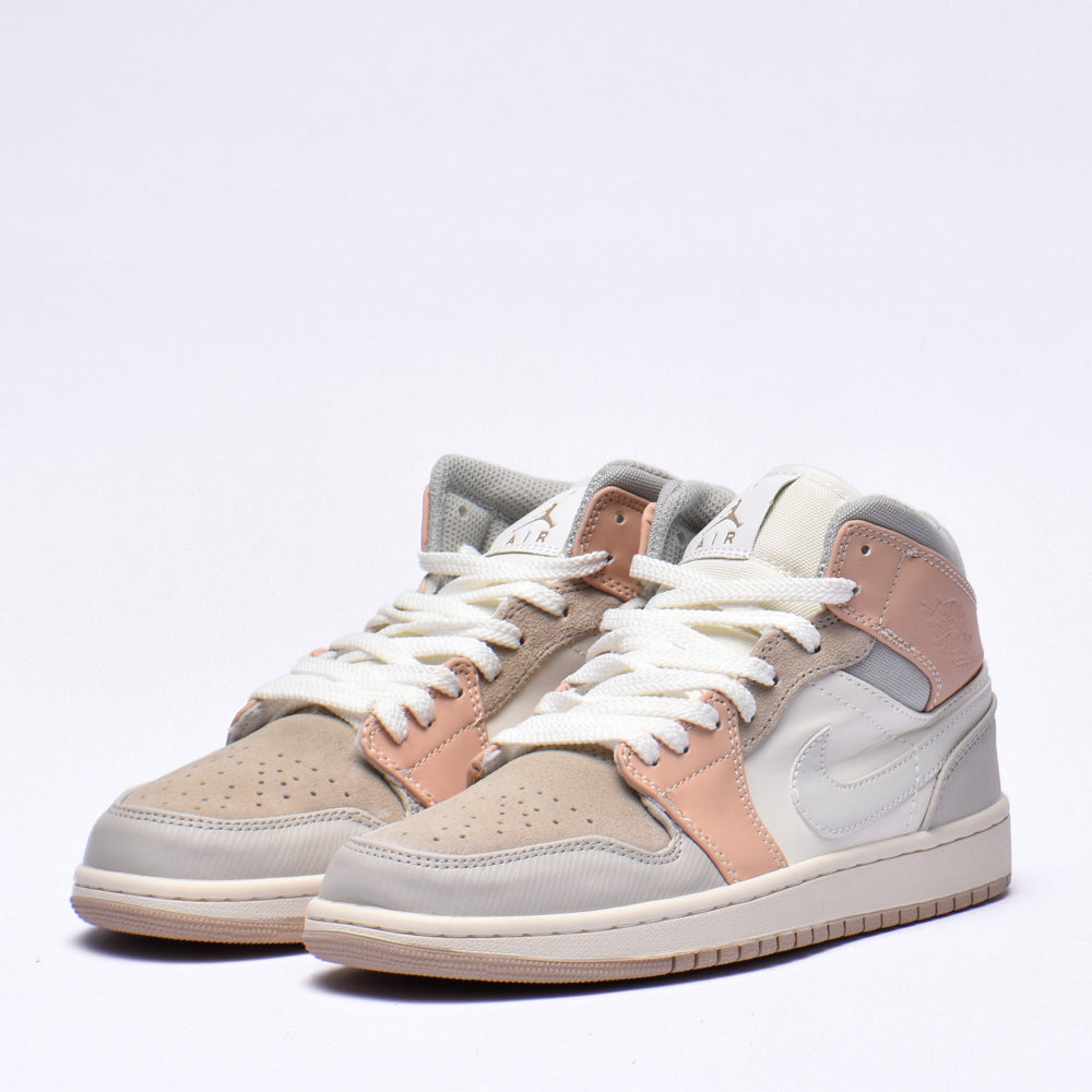 Nike Air Jordan 1 Mid Baskets Style Urbain Femme