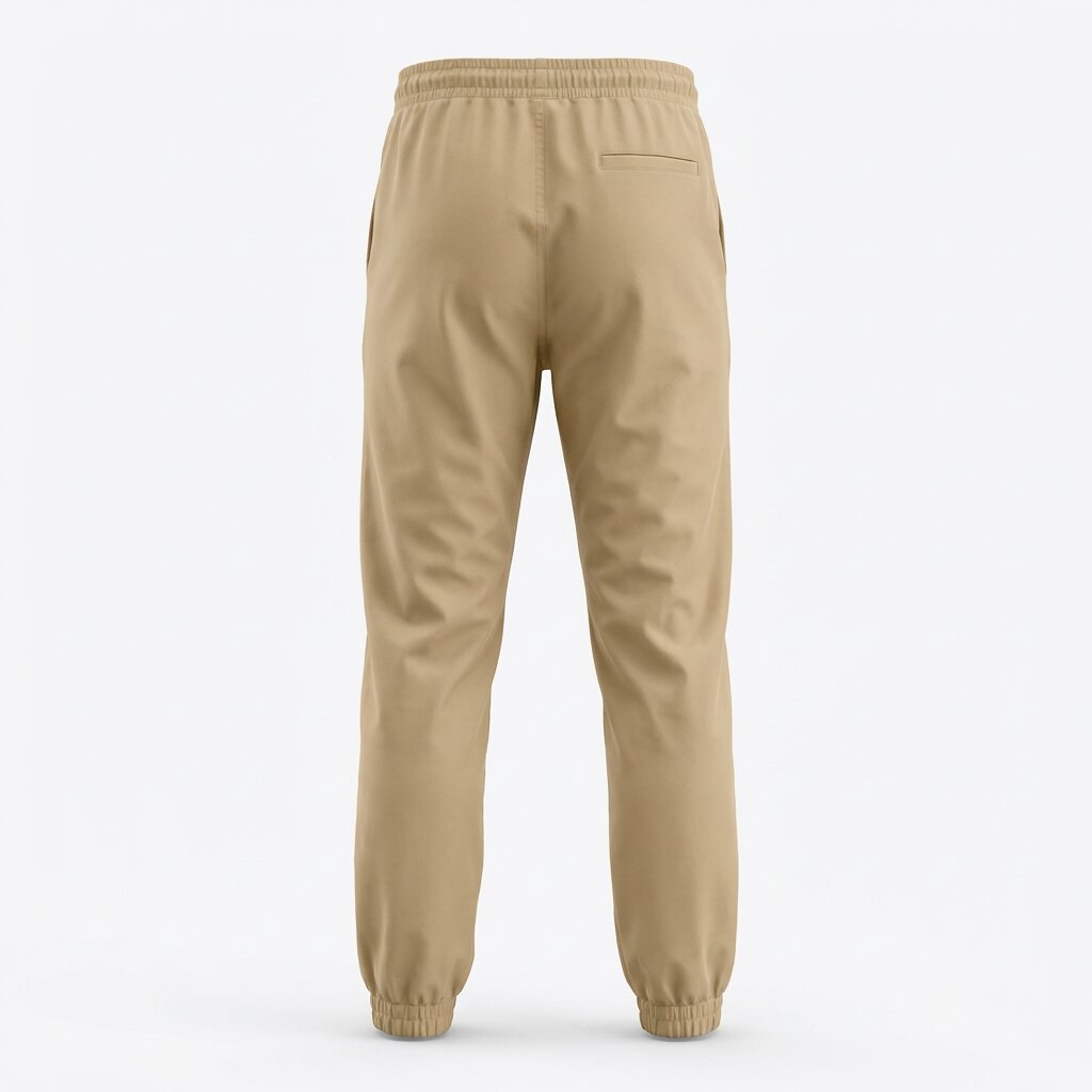 DEPART Pantalon Jogger Slim Marron Homme