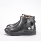 Chicco Bottines Argentées Effet Serpent pour Fille