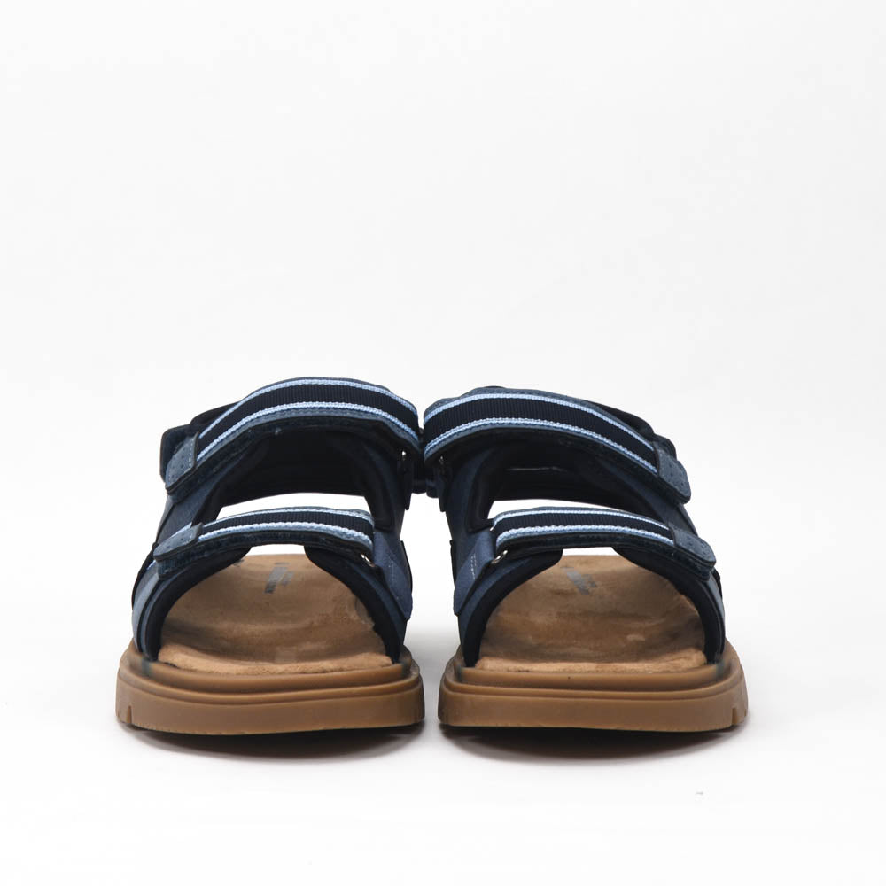 Kimland Sandales Confortables Bleu Marine Enfant