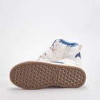 Safety Jogger Baskets Montantes Vegan Blanc et Bleu Junior