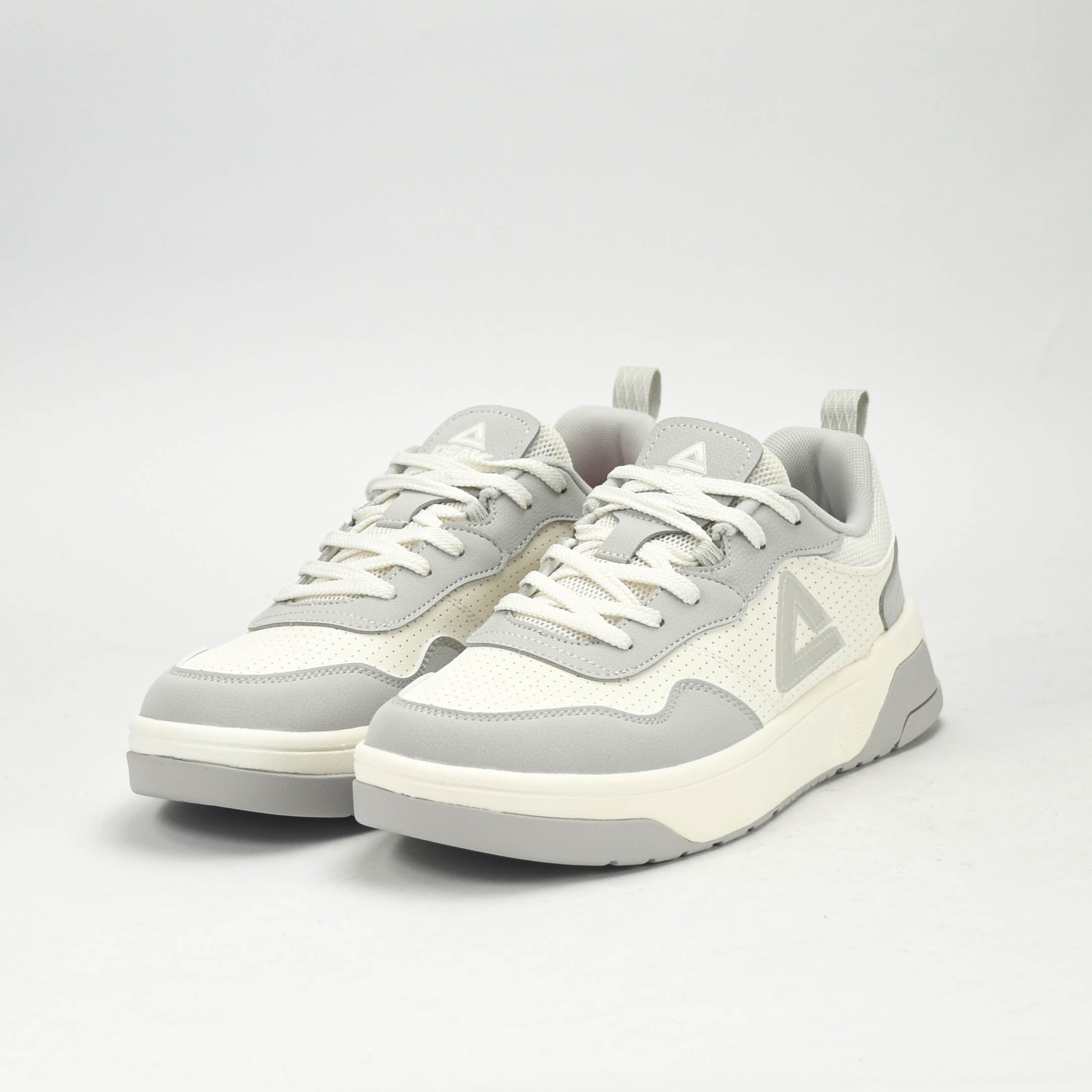 Peak Baskets Taichi Respirantes Blanc et Gris Homme