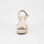 André Sandales Compensées Espadrilles Femme Élégantes