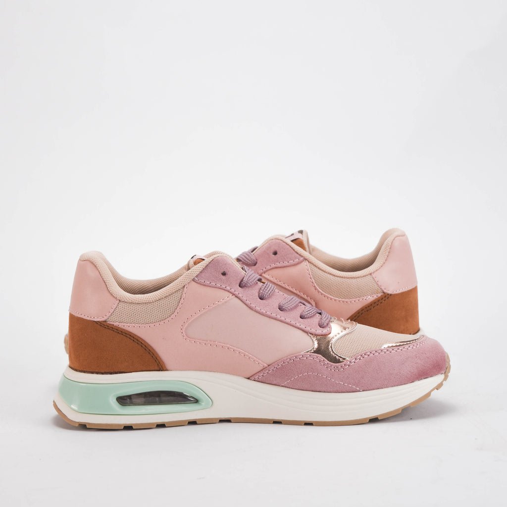 Safety Jogger Baskets Mode Rose Gold Femme