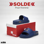Kito Claquettes Matelassées Confortables Homme