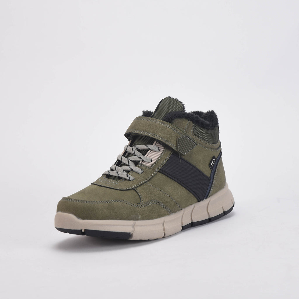 Safety Jogger Sneakers Montantes Fourrées Vert Enfant
