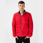 Geox Veste Bomber Genova Respirante Homme Rouge