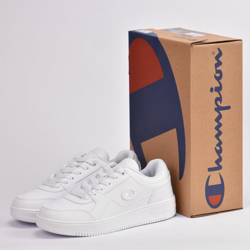 Champion Baskets Basses Style Urbain Blanc Homme