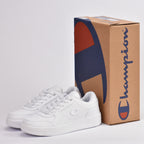 Champion Baskets Basses Style Urbain Blanc Homme