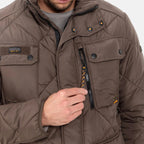 Camel Active Veste Matelassée Fonctionnelle Marron Homme