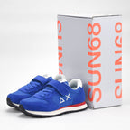 SUN68 Baskets Sneakers à Scratch Confortables Enfant