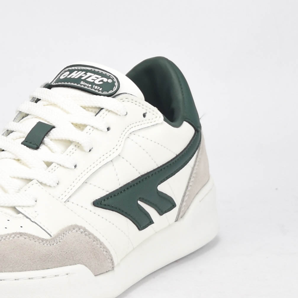 Hi-Tec Baskets Style Rétro en Cuir et Daim Homme