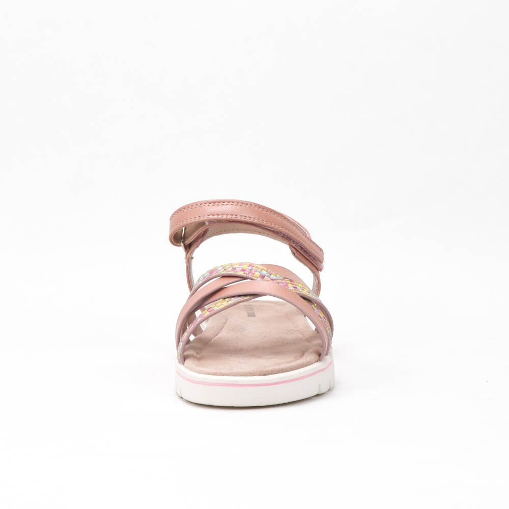 Kimland Sandales Plates Tressées Confortables Femme