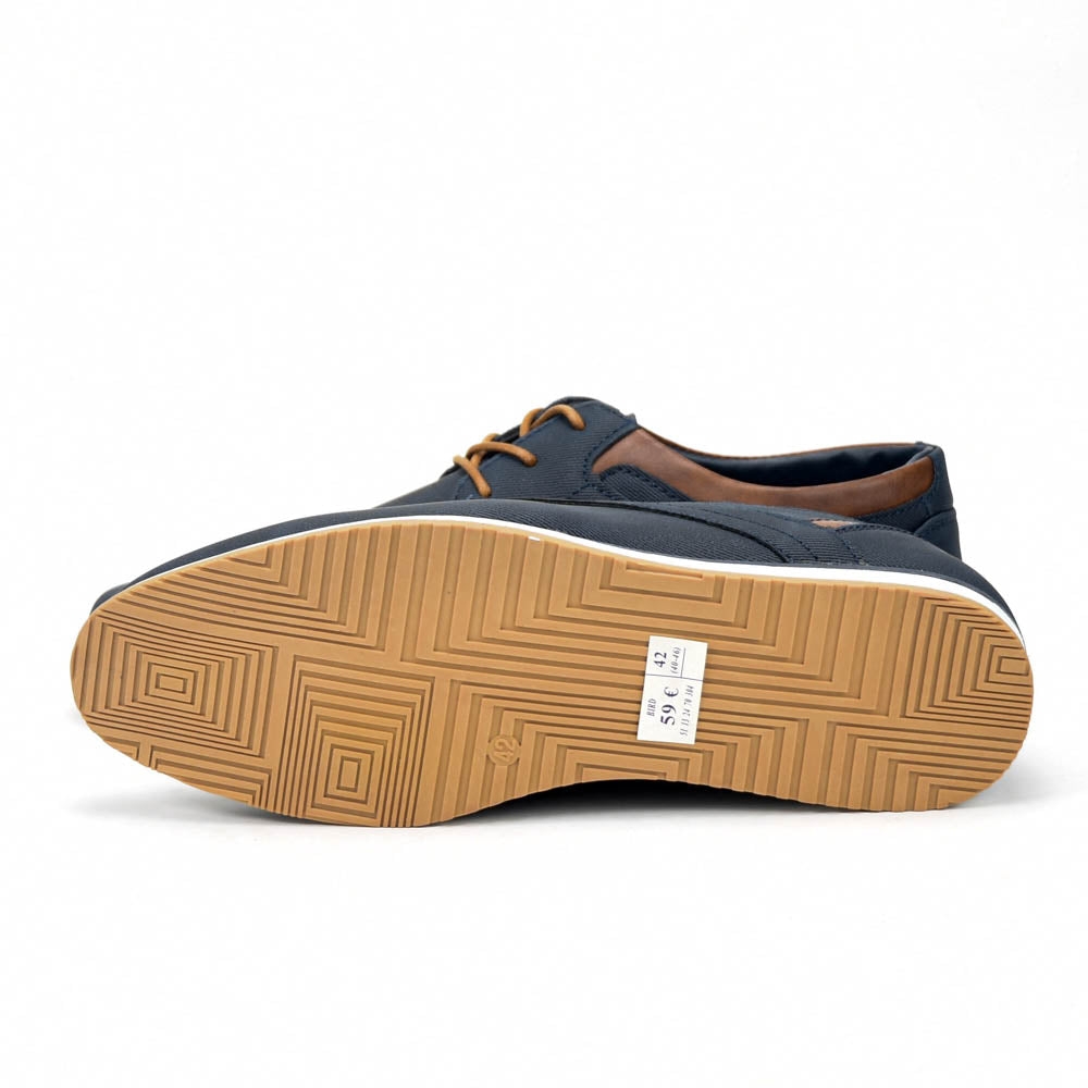 André Chaussures Casual Toile Marine Homme