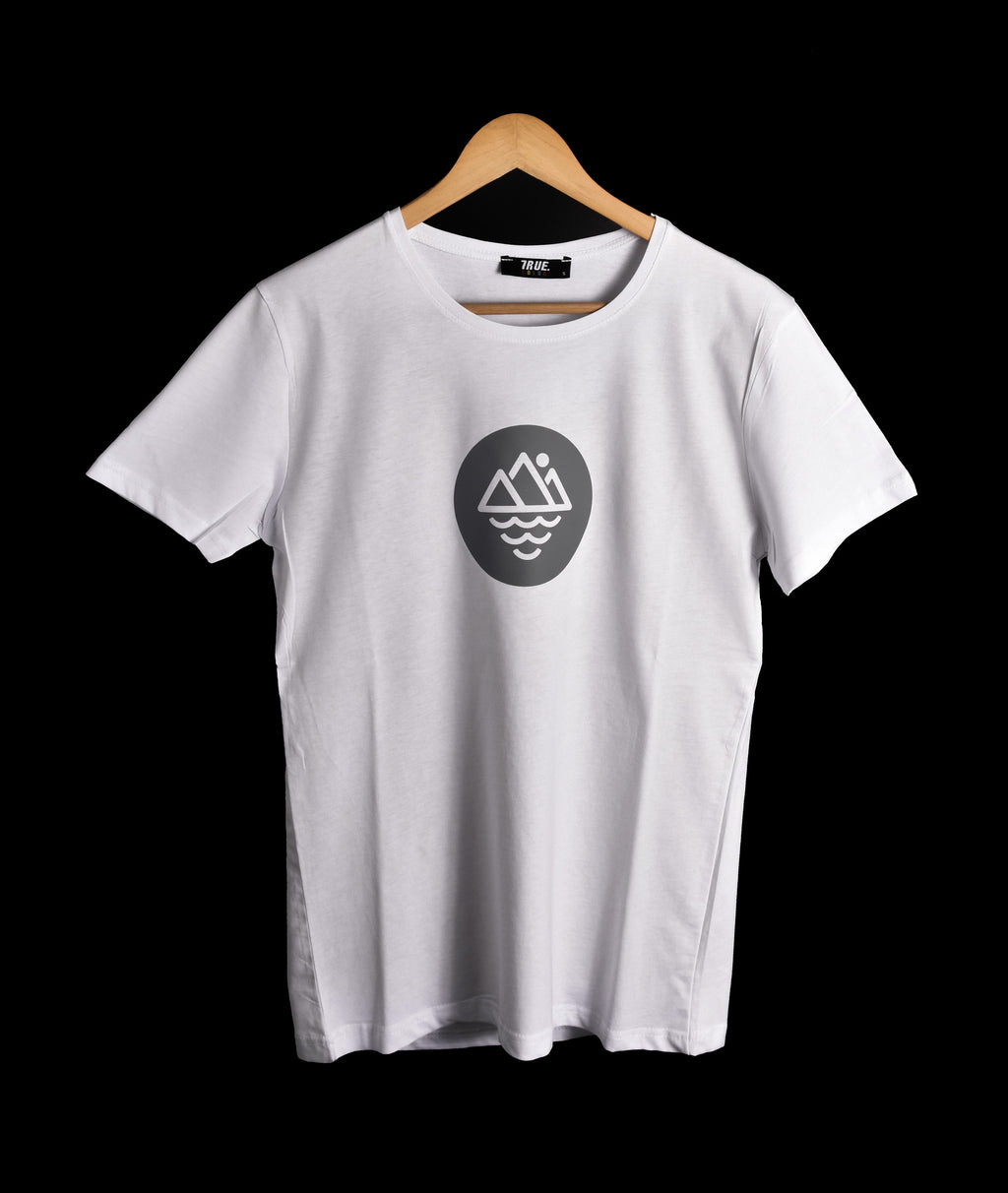 T-shirt BLANC MOTIF *LA PLAGE*
