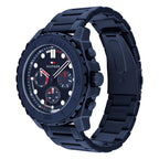 Tommy Hilfiger Montre Acier Inoxydable Bleu Homme