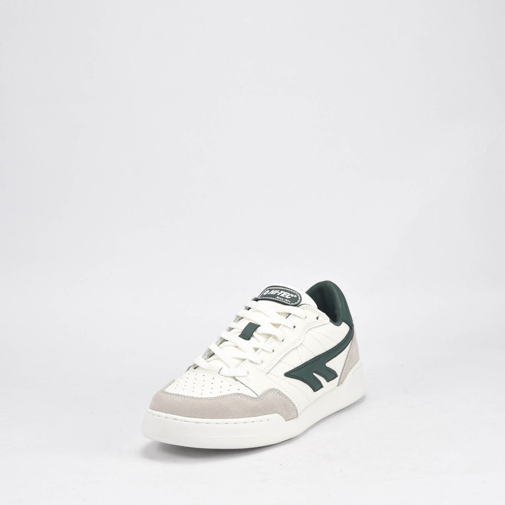 Hi-Tec Baskets Style Rétro en Cuir et Daim Homme