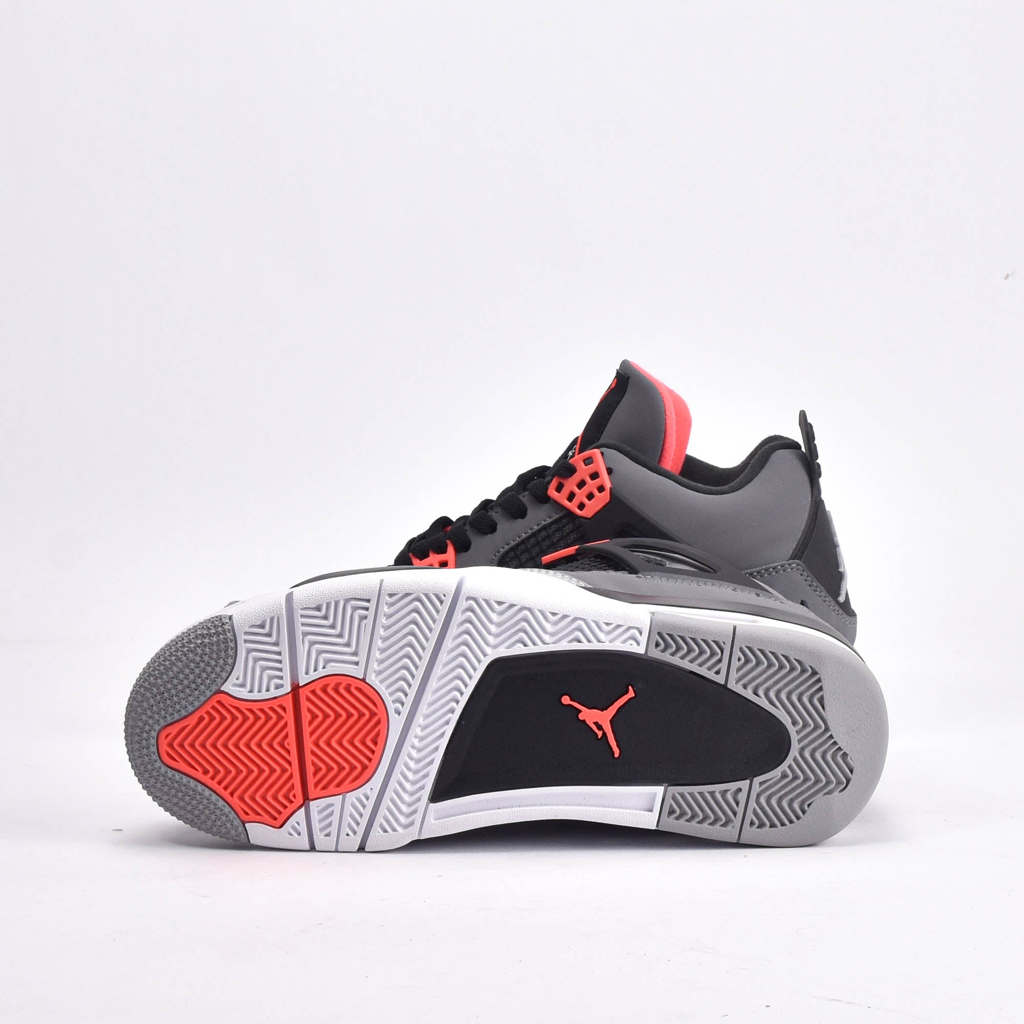 Jordan Sneakers Design Inspiré Gris et Rouge Homme
