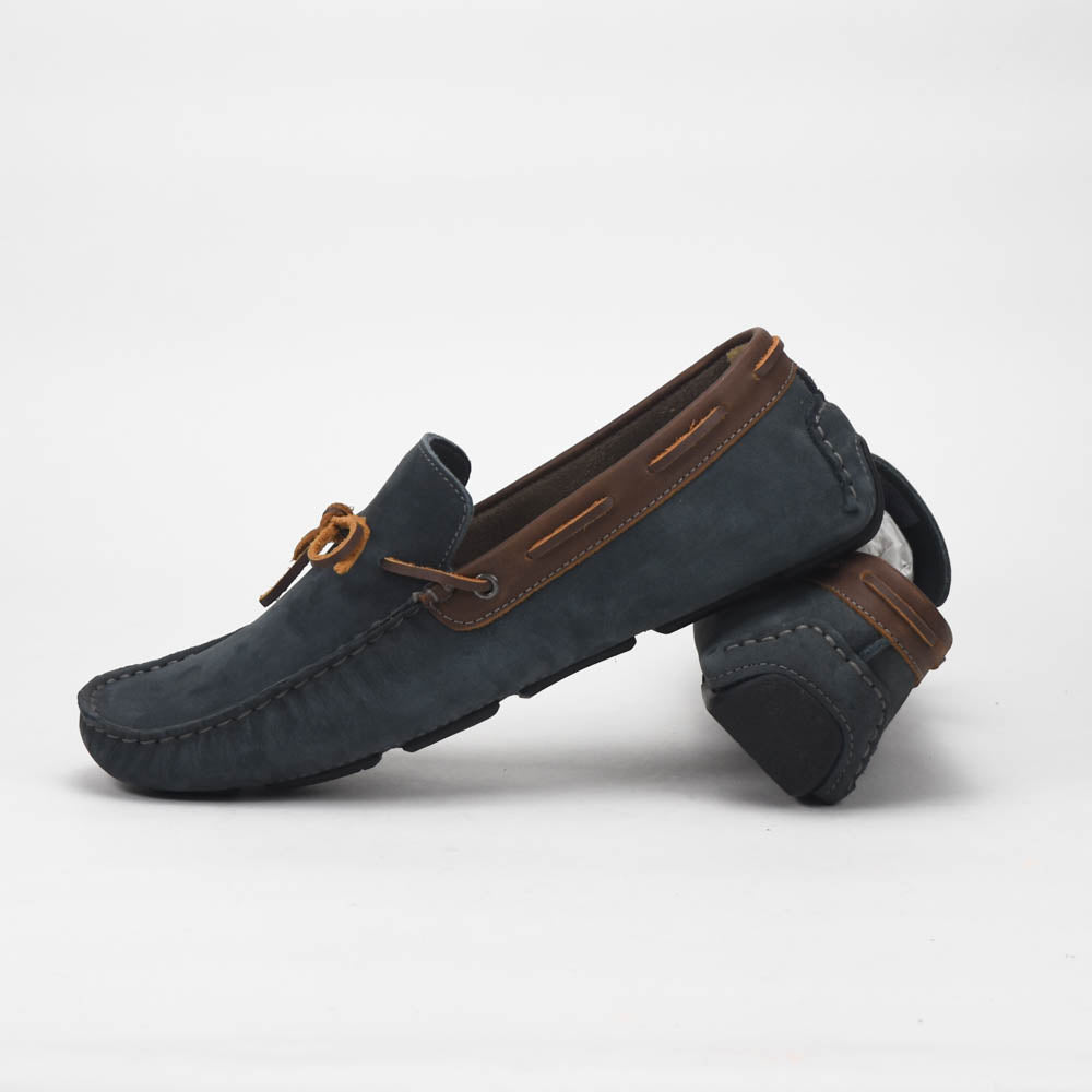 Democrata Mocassins en Cuir Daim Élégants Homme