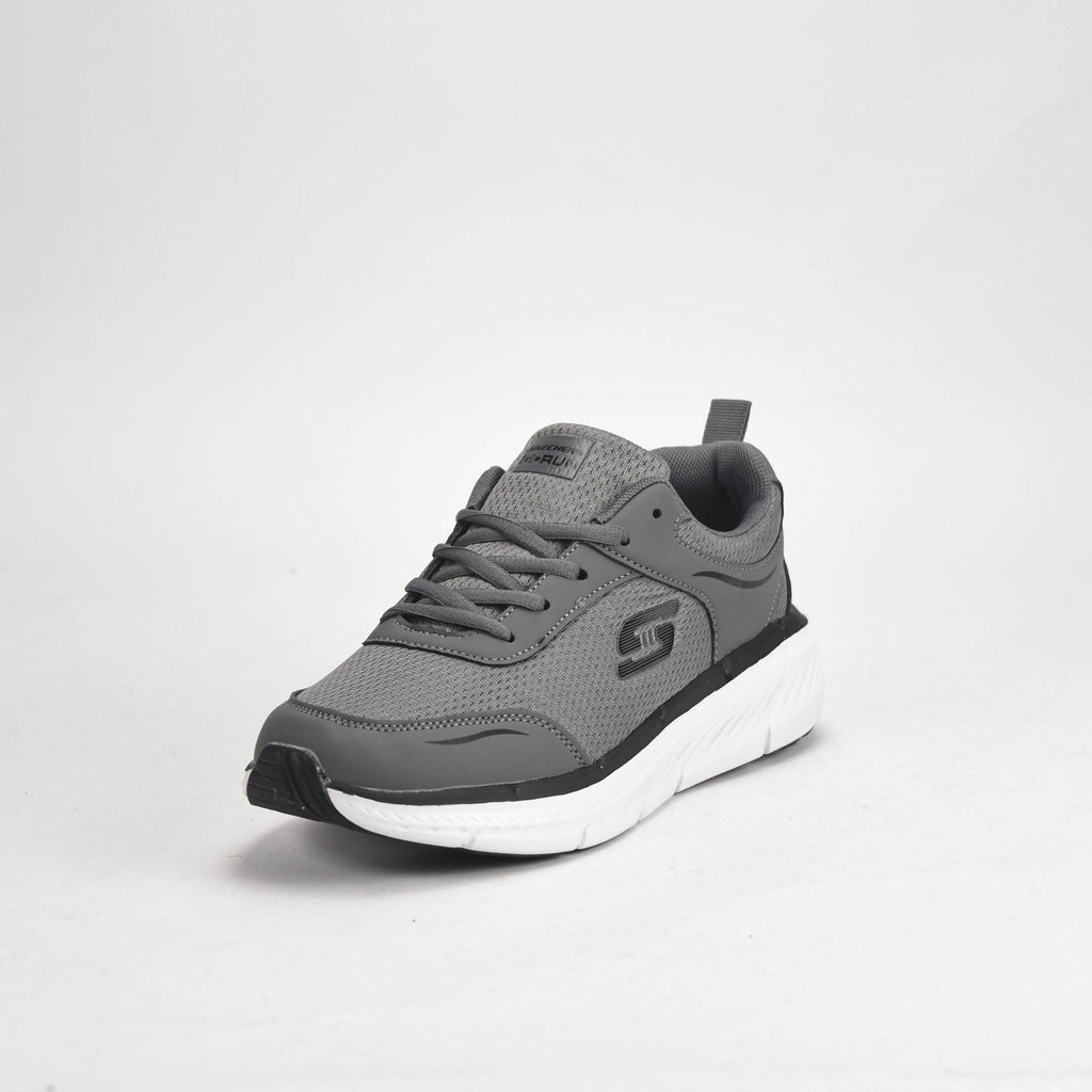 Skechers Baskets GoRun Gris Confort Homme
