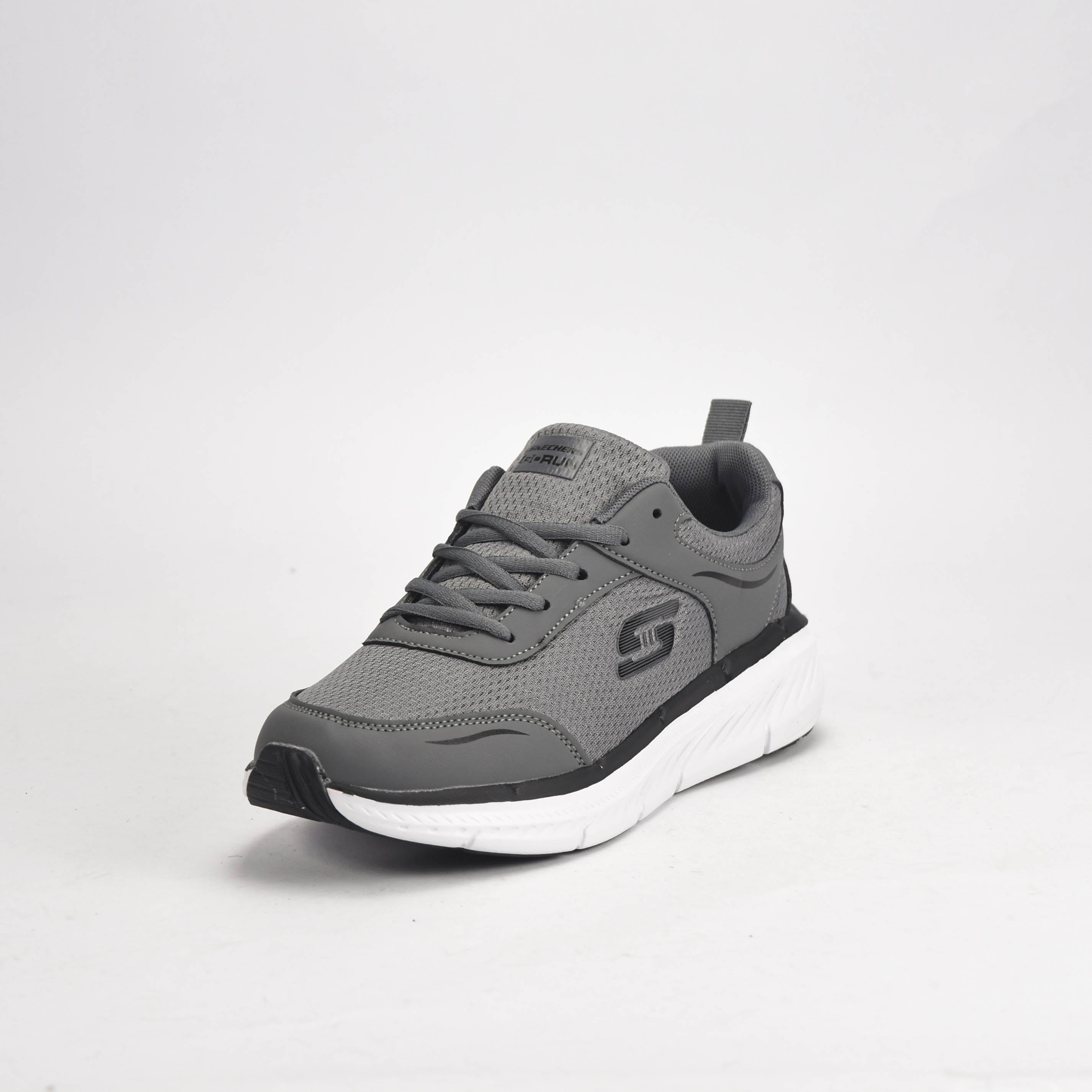 Skechers Baskets GoRun Gris Confort Homme