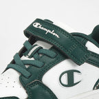 Champion Baskets Basses Confortables Vert et Blanc Enfant