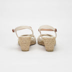 André Sandales Compensées Style Espadrille Femme