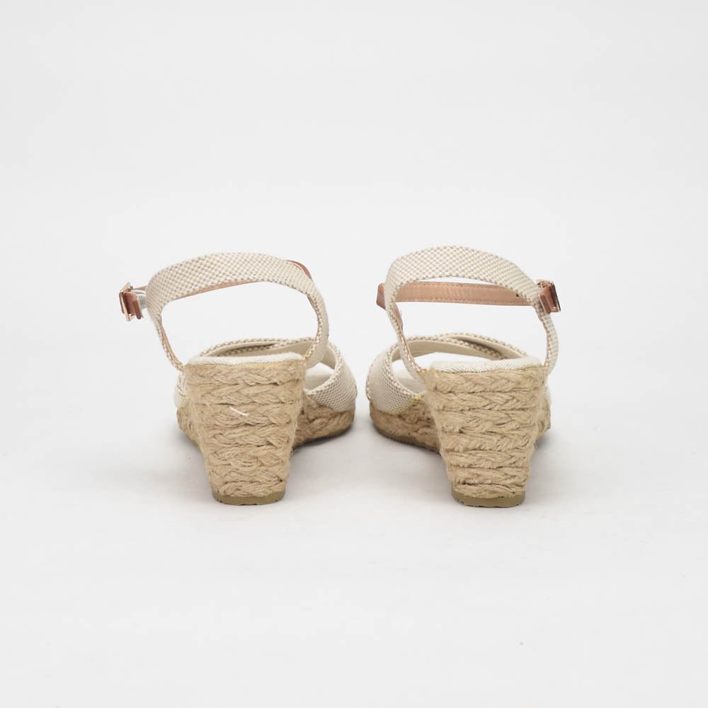 André Sandales Compensées Style Espadrille Femme