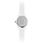 Montre Lacoste Bracelet Silicone Blanc Élégante Unisexe