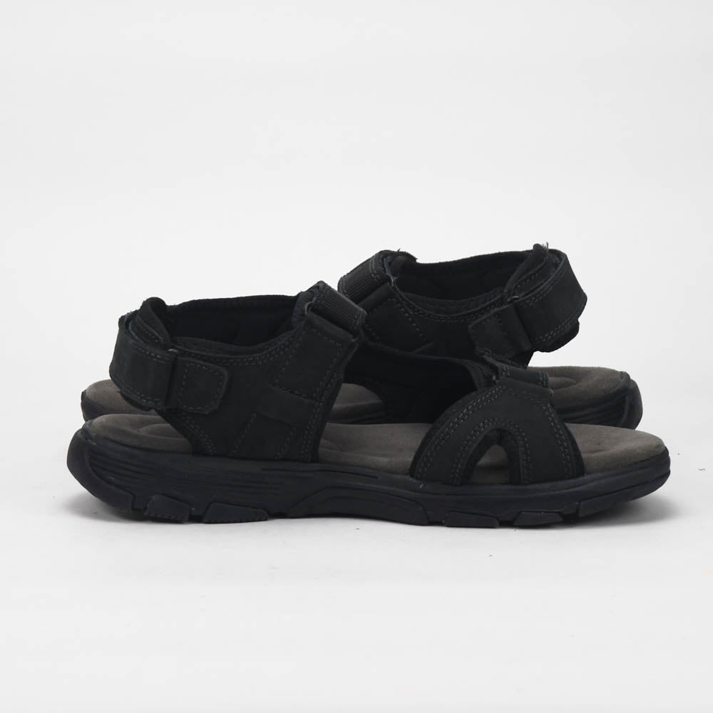 Lumberjack Sandales Confortables Homme Noir