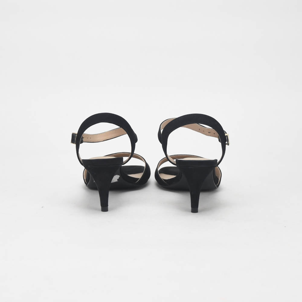 André Sandales à Talons Élégantes Noir Femme